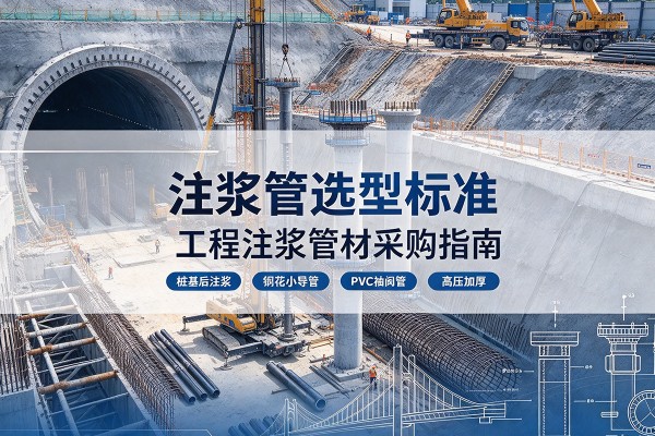 扎鲁特旗注浆管选型标准