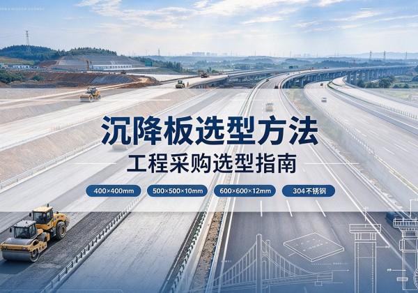 扎鲁特旗沉降板选择方法